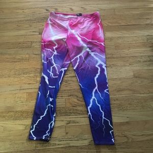 Modcloth Lightning Leggings