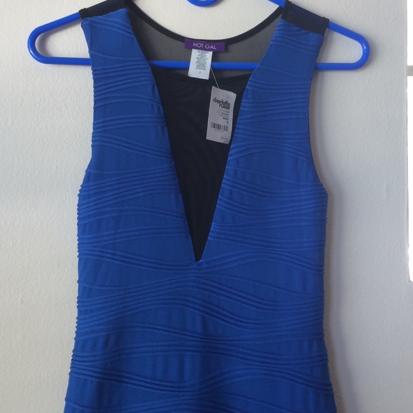 NWT size small royal blue dress