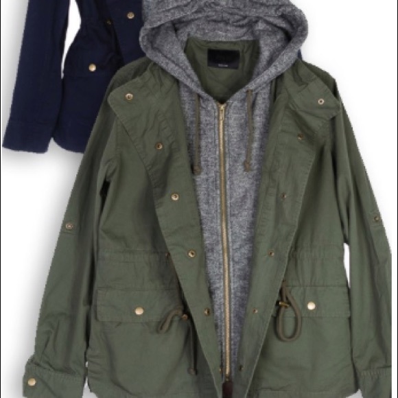 Olive Cargo Jacket