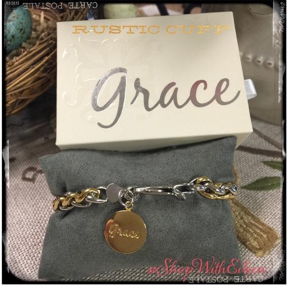 Rustic Cuff Silver Gold Foxtail GRACE Bracelet Rustic Cuff Silver Gold Foxtail GRACE Bracelet