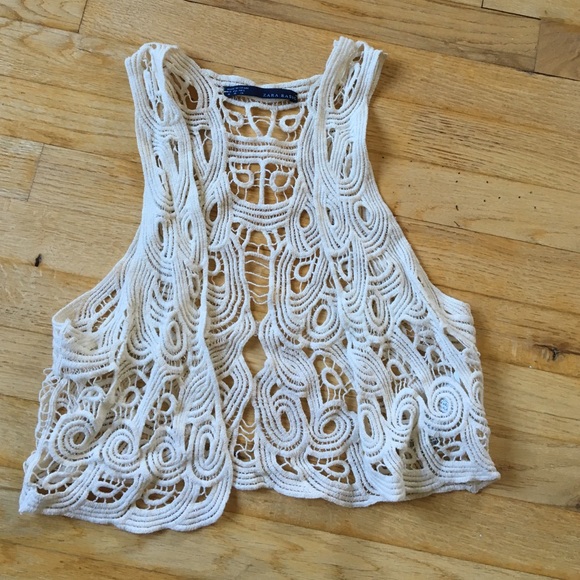 Crochet women's vest