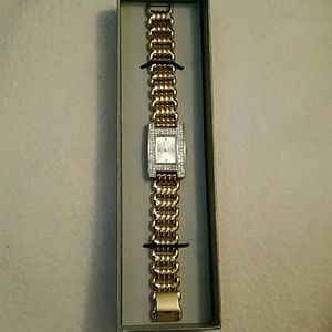 Silver/gold Quartz watch