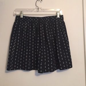 J Crew Anchor Skirt