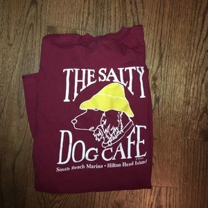 Maroon Salty Dog Shirt