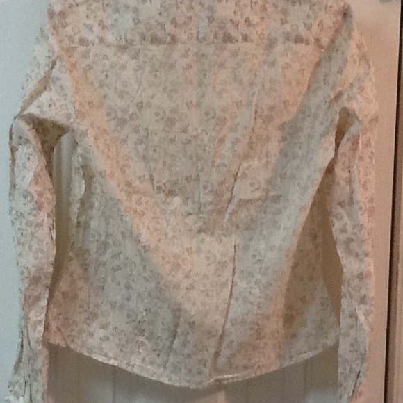 Sweet N Feminine Cotton Blouse Size Small - Picture 5 of 5