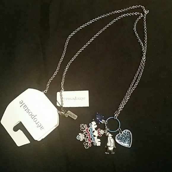 Multi charm necklace