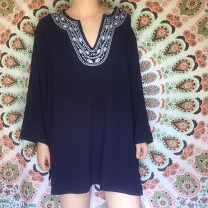 Traditional Indian long sleeve blouse / dress