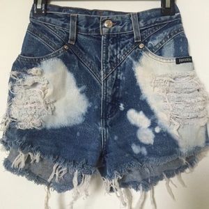 Vintage 'Rockies' high wasted cut offs