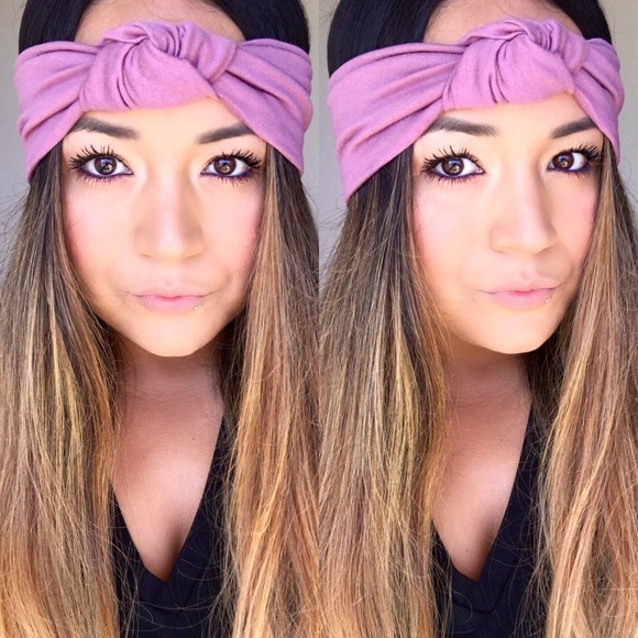 The skinny knot in mauve love
