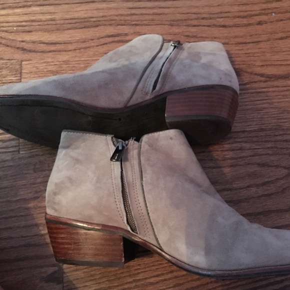 Tan booties