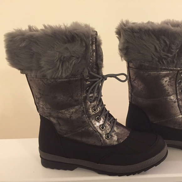 Lane Bryant Fur Lined Winter Boots