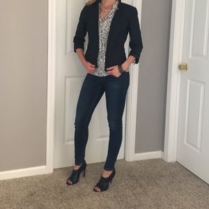 Zebra print sleeveless top