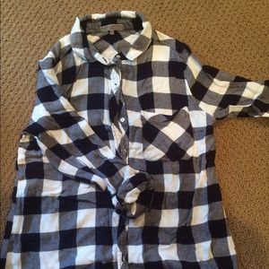 Boutique brand flannel shirt/tunic