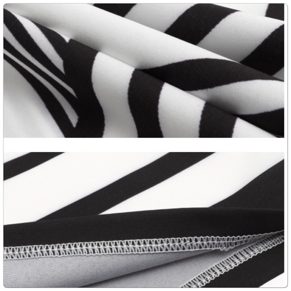 🎉HP🎉 Geometric Pattern Short Dress - Picture 4 of 4