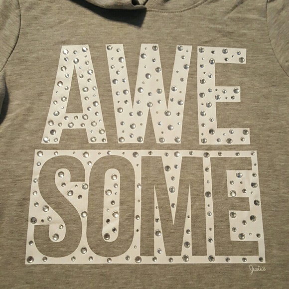 Justice Girls Hooded Sweatshirt - Picture 2 of 2