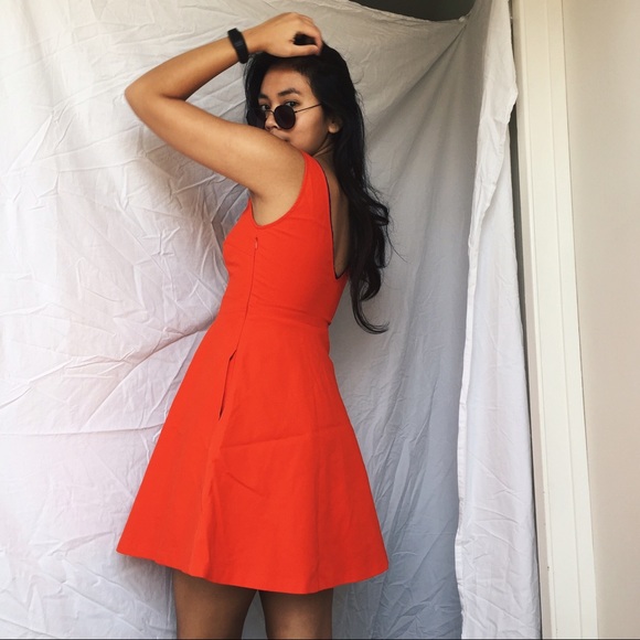 Zara Bright Red Dress (TRF Zara Collection)