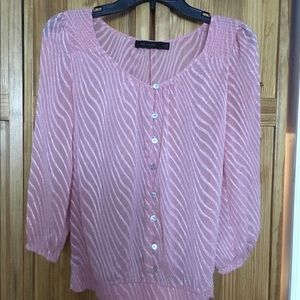 The Limited: Soft pink blouse