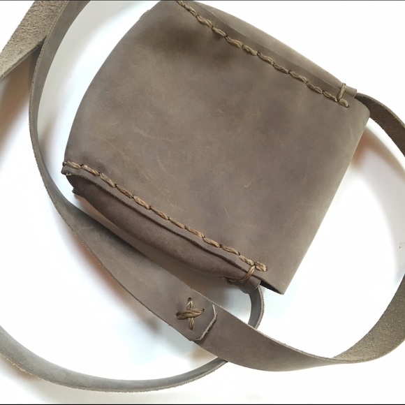Boutique Sueded Leather Crossbody - Picture 4 of 4