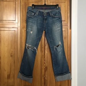 Tommy Hilfiger boyfriend ripped jeans
