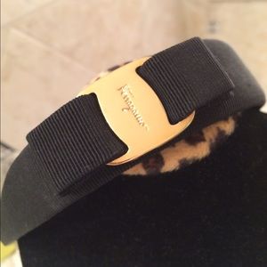 Salvatore Ferragamo gros grain hair band