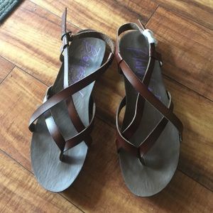 Blow Fish sandals all leather size 10