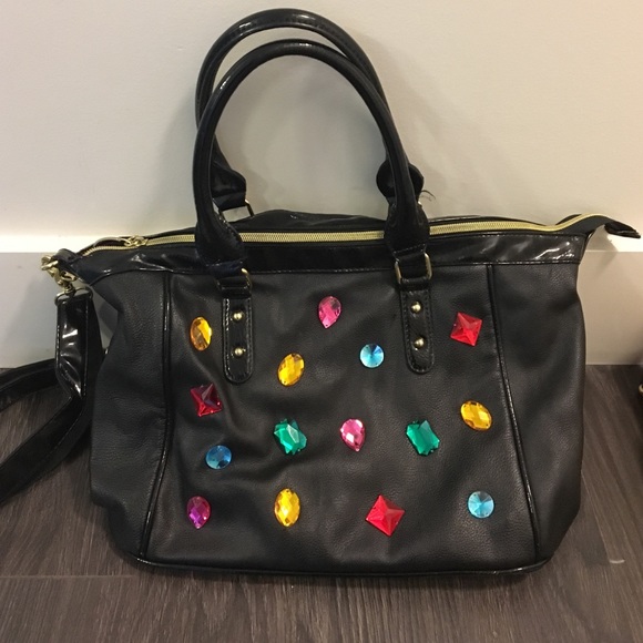 Betsey Johnson bedazzled purse