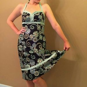 Ann Taylor Loft Cute Navy Sundress