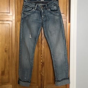 Express ripped jeans