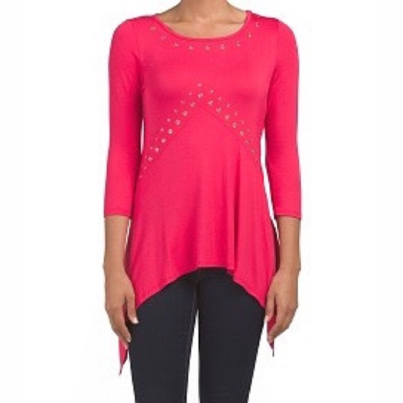 Joseph A. pink Top