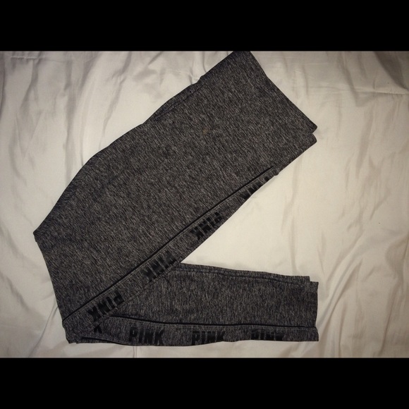 SALE Women's Gray Victoria Secret PINK leggings
