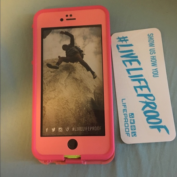 NEW Lifeproof iPhone 6s Plus Sunset Pink