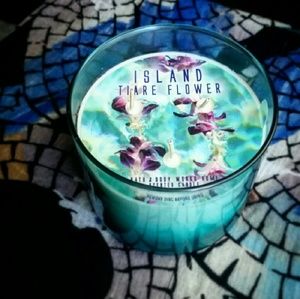 "Island Tiare Flower" 3-Wick Candle