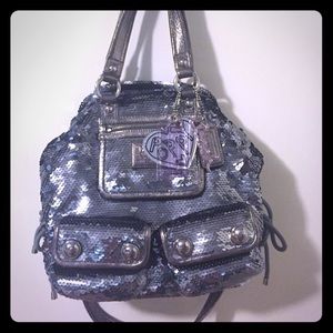 Coach Poppy SEQUIN Graphite-Limited Edition