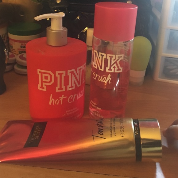 VS body lotion and fragrance bundle