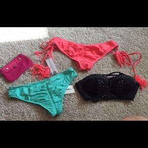 Black Victoria Secret bathing suit