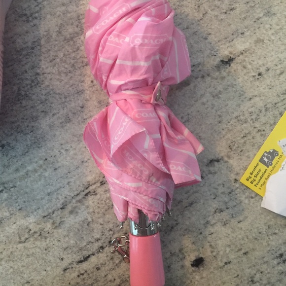 Coach umbrella