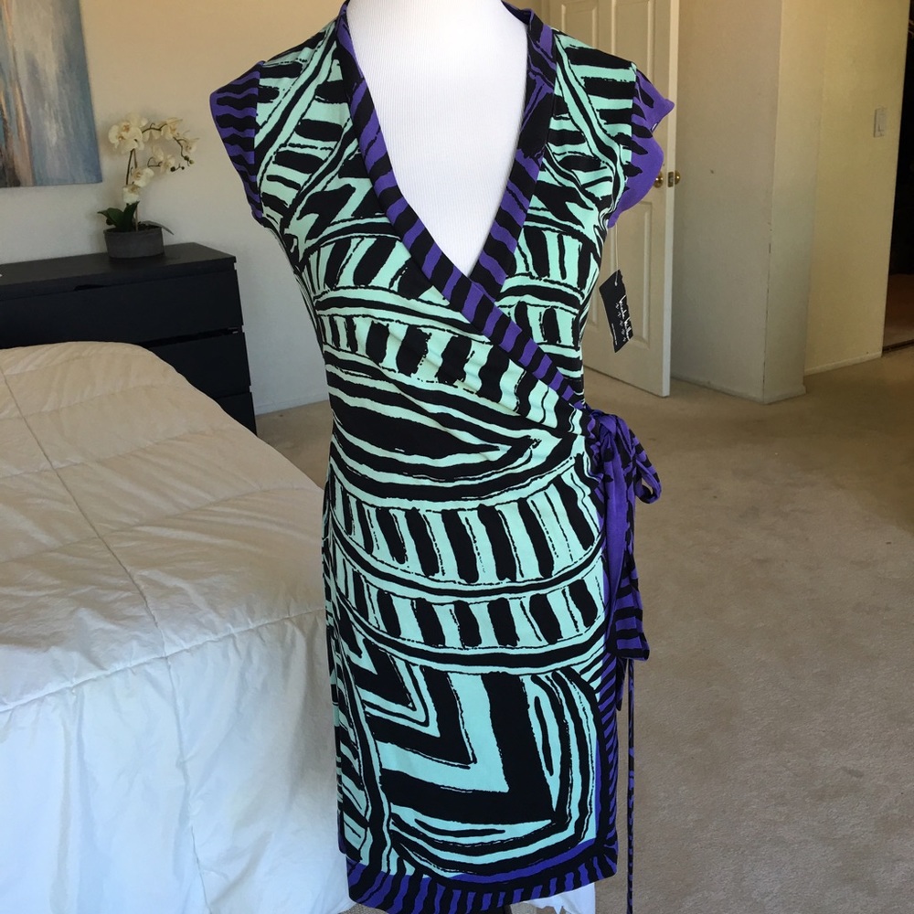 Nicole Miller Wrap Dress