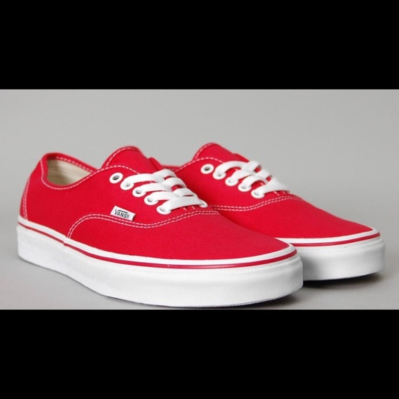 ❤️RED VANS ❤️ Great condition! SALE