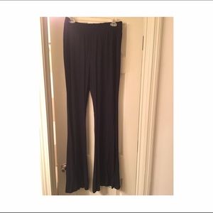 Forever 21 Black High-Wasted Flared Pants