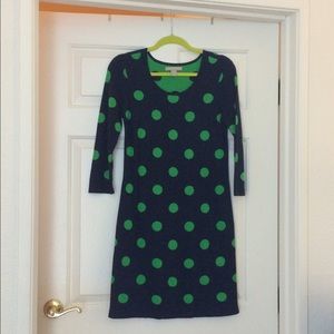 Banana Republic Polka Dot Sweater Dress