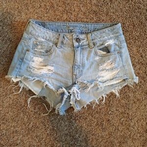 Denim shorts!
