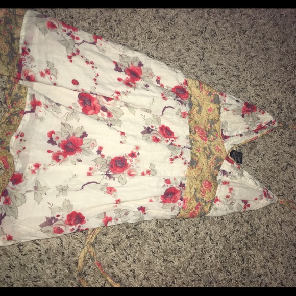 Floral tank top