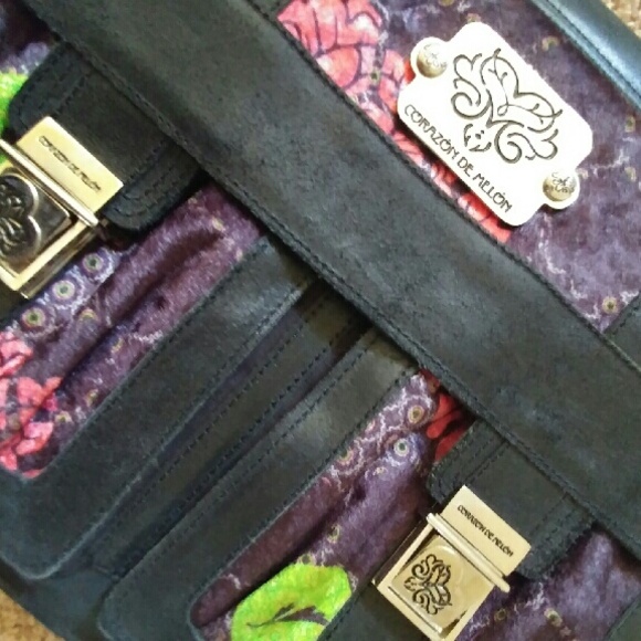 🌷Multi-color Suede Bag - Picture 2 of 4