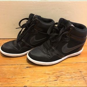 Nike High-Top Wedge Sneakers