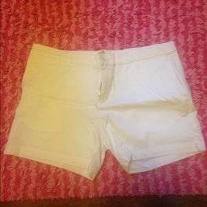 Faded Glory White Chino Shorts