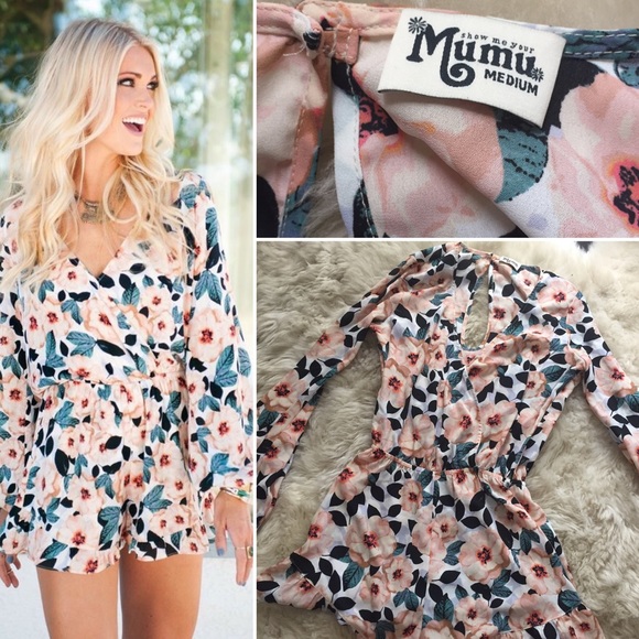 ❌SOLD❌ Show Me your MuMu Rocky romper - Picture 4 of 4