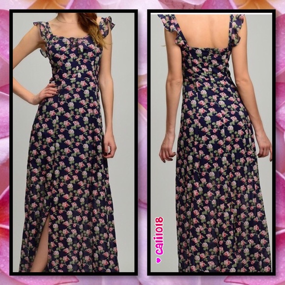 JUST IN🆕"Rosie" Sadie & Sage Floral Maxi Dress - Picture 2 of 4