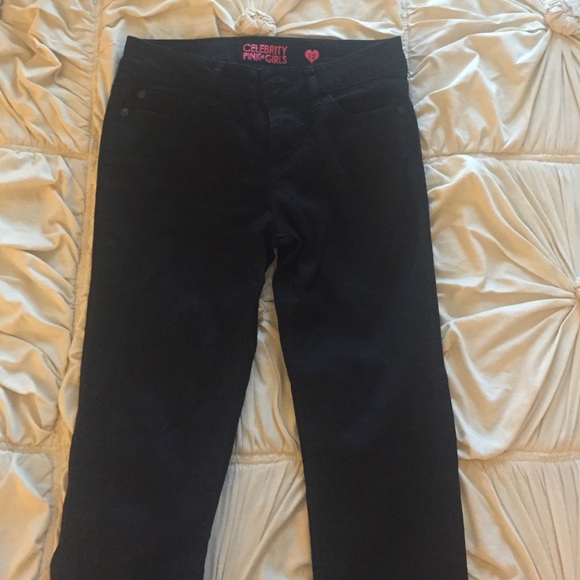 Black Straight leg jeans