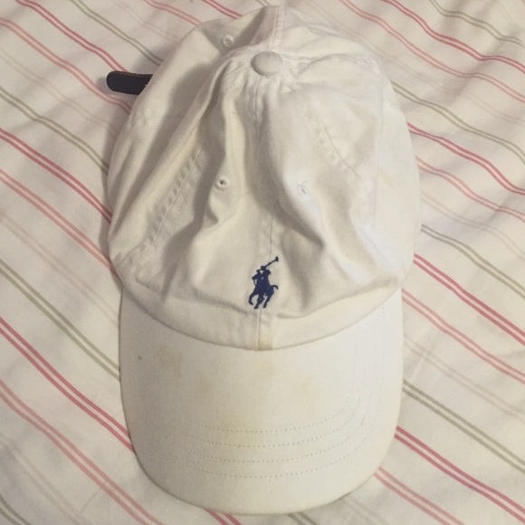 White polo hat