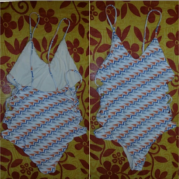Acacia swimwear ziggy florence zig zag one-piece S - Picture 4 of 4